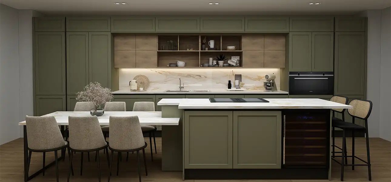 Ardıçlı Evler Villa İmbat Modern Mutfak Banyo Tadilatı